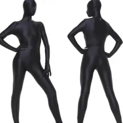 Andra Hud Kostym, Helkroppsdräkt Maskerad, Komedi Utklädningskostymer Vit 140CM 170CM><noscript><img width=