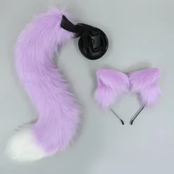 Anime Animal Headband And Tail Costume Anime Party Cat Cosplay Costume><noscript><img width=
