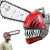 FMYSJ Anime Chainsaw Man Cosplay Latex Mask Skräck Blodig Pochita Denji Läskig Hjälm Huvudbonad Halloween Maskerad Party Kostym Rekvisita -NMAOV (FMY)> Masker