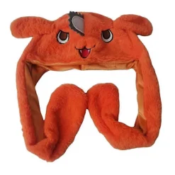 FMYSJ Anime Chainsaw Man Pochita Plysch Rörliga Öron Cosplay Hatt Halloween Jul Karneval Party Klädsel Pochita Öron Hatt Rörlig (FMY) One Size><noscript><img width=
