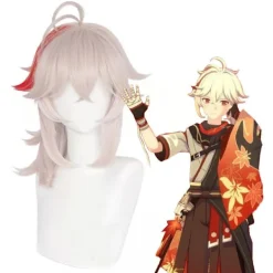 Anime Cosplay Peruker, Genshin Impact Peruker, med Gratis Perukmössor, Lämpliga för Halloween, Fester, Karnevaler, Nattliv, Konserter, Bröllop><noscript><img width=