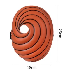 Anime Cosplay Vuxenmask Naruto Akatsuki Tobi Obito Mask Halloween Obito Uchiha Party Prop> Masker