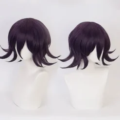 Anime Danganronpa V3 Cosplay Peruk Högtemperaturmaterial P> Peruker