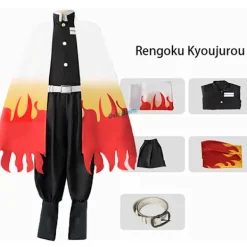 Anime Demon Slayer: Kimetsu No Yaiba Zenitsu Giyu Tanjirou Cosplay Kimono Uniform Cosplay Kostym för Barn och Vuxna Kamado Adult M | Fyndiq><noscript><img width=