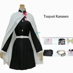 Anime Demon Slayer: Kimetsu No Yaiba Zenitsu Giyu Tanjirou Cosplay Kimono Uniform Cosplay Kostym för Barn och Vuxna Kamado Kids 150 | Fyndiq><noscript><img width=