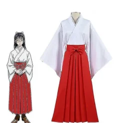 Blueday Anime Jujutsu Kaisen Iori Utahime Cosplaydräkt Kimono Halloween-outfit för kvinnor S> Dräkter