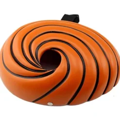 Anime Naruto Uchiha Obito Mask Akatsuki Tobi Halloween Kostym Rekvisita För Vuxna-FF-> Masker