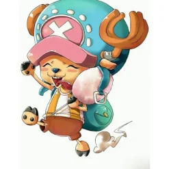 Anime One Piece Tony Tony Chopper Cosplay Hatt Mössor Capeline> Huvudbonader