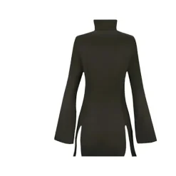 Anime One Punch Man Terrible Tornado Cosplay Kostym Senritsu No Tatsumaki Peruk Sexig Svart Klänning Halloween Uniform för Barn och Vuxen L><noscript><img width=