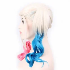 Anime Peruker Harleen Quinzel Syntetiskt Hår Peruker><noscript><img width=