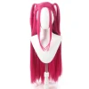 W Anime Rumi Demonjägare Cosplay Peruk Realistisk Svart Storlek FMY> Peruker