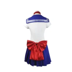 Anime Sailor Moon Cosplay Kostym Tsukino Usagi Uniform Klänning Outfits Cosplay Gul Peruk Halloween Karneval Party Kvinnor Barn S S><noscript><img width=