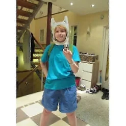 FMYSJ Anime Spel Cosplay Hatt Barn Söt Grön Plysch Ryggsäck Vita Kaninöron för Påskdagen Kostym Halloween Tillbehör (FMY) One Size><noscript><img width=