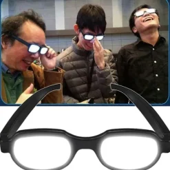 Anime Spoof Glasögon Anti-break Ljusande Vit Cosplay Glasögon Prop För Fest Qinhai><noscript><img width=