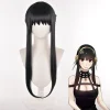 Anime Spy x Family Cosplay Yor Forger Anime Cosplay Familj Kostnad> Peruker