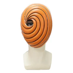 AIZHENCHEN Anime Uchiha Obito Mask Akatsuki Tobi Kostym Rekvisita för Vuxna{AZC}><noscript><img width=