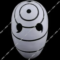 Anime Uchiha Obito Mask Tobi Akatsuki Ninja Cosplay Kostymer Pvc Masker Halloween Treögon Mask Present> Masker