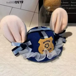 Anime Zootopia Zootropolis 2 Judy Hopps Cosplay Kaninöron Mössa Hatt Tillbehör*.><noscript><img width=