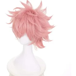 Animeperuk med gratis perukmössa för My Hero Academia (Ashido Mina) Acsergery Present> Peruker