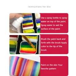 Holocky Ansikts- och Kroppsmakeup Kroppsmålningspigment Kroppsmålning><noscript><img width=