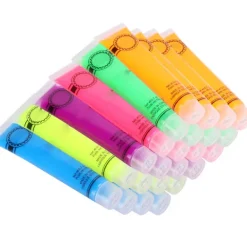 Ansikts- och kroppsmålningsglödkit Set med 24 tuber 6 färger Konstfest Fancy Cosplay Makeup><noscript><img width=