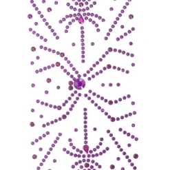 Ansiktsdekaler Rhinestone Självhäftande Spindelväv Halloween Stil Vintage Gotisk Stil Dekorativa Juveler> Smink