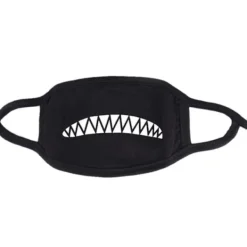 Awendela Ansiktsmask - - Hajtänder - Maskerad one size> Masker