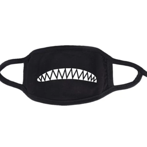 Awendela Ansiktsmask - - Hajtänder - Maskerad one size> Masker