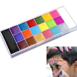 Ansiktsmålning Kroppsmålning Pigment Konst Tema Fest, Halloween, Jul Kostymer Klädsel Fest Målningsleksaker för Barn Vuxna> Smink