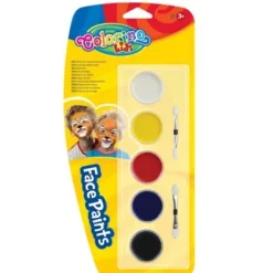 Colorino Ansiktsmålningsfärger/ 5 färger> Smink