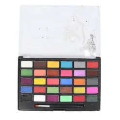 Ansiktsmålningskit, 30 färger för kroppsmålning och temafester> Smink