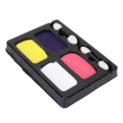Ansiktsmålningskit 4 Färger Livsmedelsgodkänd Säker Snabbtorkande DIY Kroppsmålning 10g 0.4oz för Cosplay><noscript><img width=