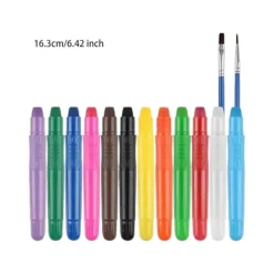 BraVärde Ansiktsmålningskit Tvättbara Sminkpinnar för Barn för Festival Födelsedag Påsk-lingling}> Smink