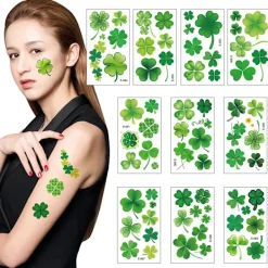 INF Ansiktsmålningssats med fyrklöver - 10-pack> Smink