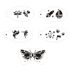 BraVärde Ansiktsmålningsschabloner, Kroppsmålningsmall Hållbar, Maskeradfestivaler-lingling}><noscript><img width=