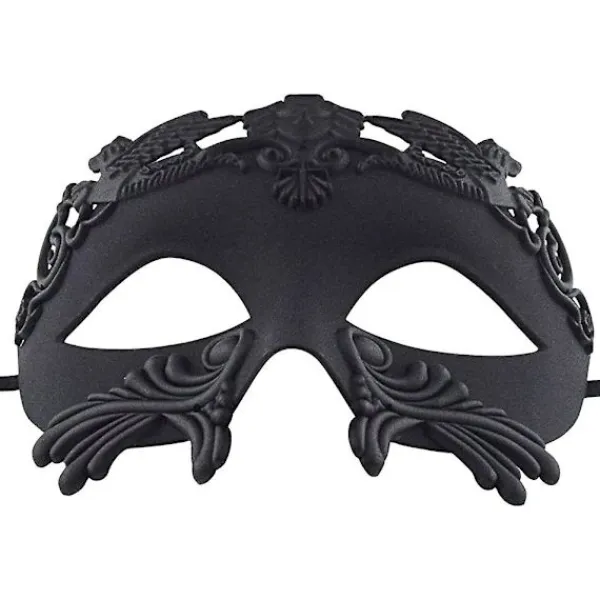Antik grekisk spartan krigare romersk maskeradmask män venetiansk mask bröllop> Masker