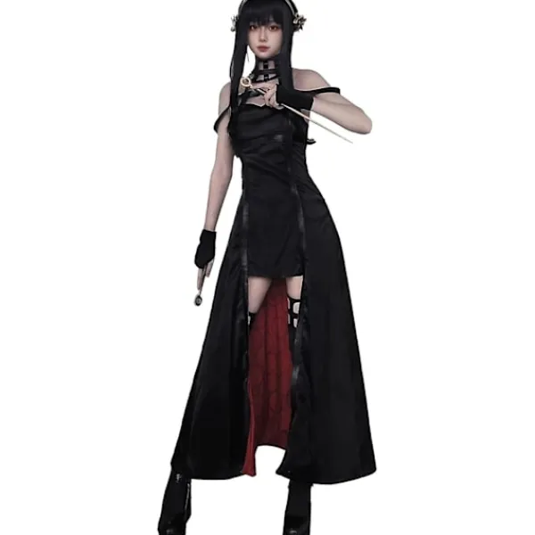 LAIQIANKUI Anya Cosplay Yor Forger Cosplay Kostym Anime Kostym S> Dräkter