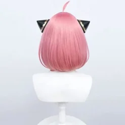 no brand Anya Forger Cosplay Peruk Anime Peruk HSIU Rosa Kort Hår zy Rosa><noscript><img width=