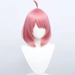 no brand Anya Forger Cosplay Peruk Anime Peruk HSIU Rosa Kort Hår zy Rosa><noscript><img width=
