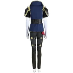 Arcane Vi Cosplay Sheriff Kläder Peruker Anime Spel LoL 2 Kostym Vuxen Kvinna Rollspel Fräck Kläder Party Maskerad Kläder PERUK PERRUK M><noscript><img width=