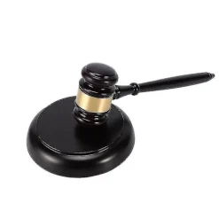 Auktionsklubba i trä med ljudblock för advokat domare auktion hantverk bra><noscript><img width=