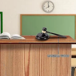 Auktionsklubba i trä med ljudblock för advokat domare auktion hantverk bra><noscript><img width=