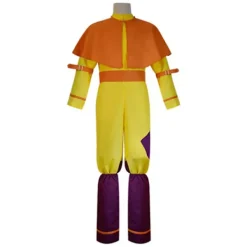 Avatar: The Last Airbender Avatar Aang Cosplay Kostym Jumpsuit Outfits Halloween Karnevaldräkt M><noscript><img width=