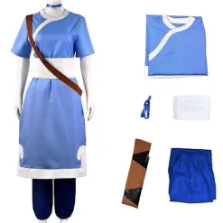Avatar The Last Airbender Cosplay Kostym | Zuko & Katara Klädsel[JSR] L Red><noscript><img width=