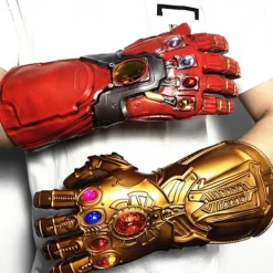 Jettbuying Avengers Thanos Infinity Gauntlet LED-handskar Light Up Cosplay F S-Kids><noscript><img width=