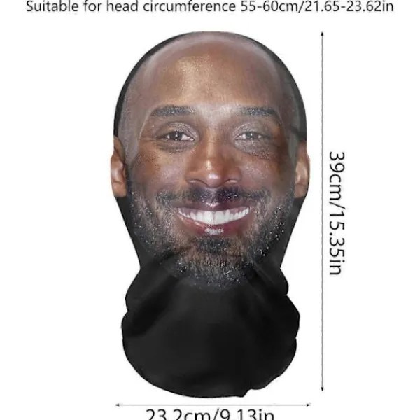 Avtagbar Ansiktsskydd Balaclava Ansiktsskydd med Ansikte för Barn Tonåringar Män Kvinnor Andningsbar Cosplay Prank Mask> Masker