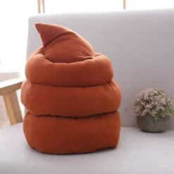 Bajs Emoji Mjuk Plysch Hatt Kostym Fylld Poo Poo Hatt för Maskerad Bar Party (Kaffe) Världsbokdagen Present till familj/vän> Huvudbonader