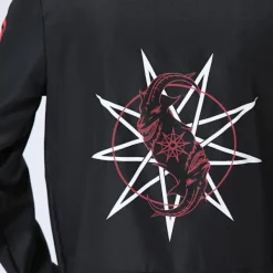 Band Slipknot Cosplay Kostym Lös Jumpsuit Halloween L><noscript><img width=