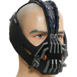 Bane Mask Vuxen Kostymrekvisita för Dark Knight Cosplay Rekvisita Zomb><noscript><img width=
