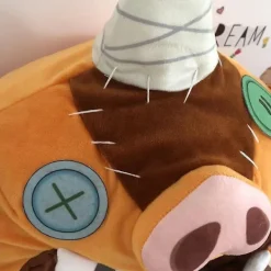 Barn & Vuxna BOTW Bokoblin Mask TOTK Link Gris Plysch Helhuvud Huvmask Hatt-WELLNGS> Huvudbonader